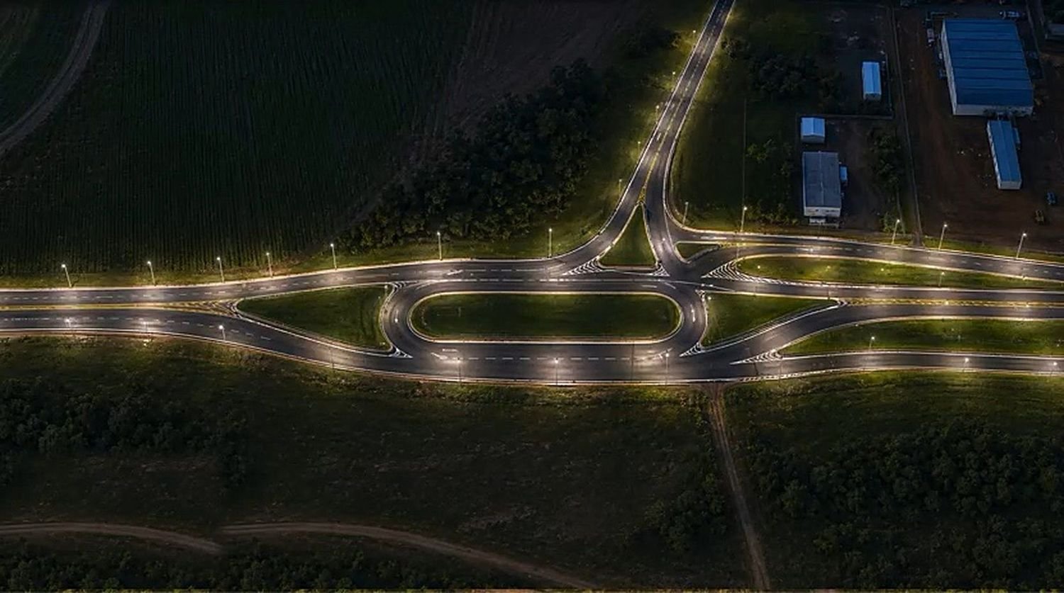 Modelagem 3D de projeto viário (visualização de projeto)